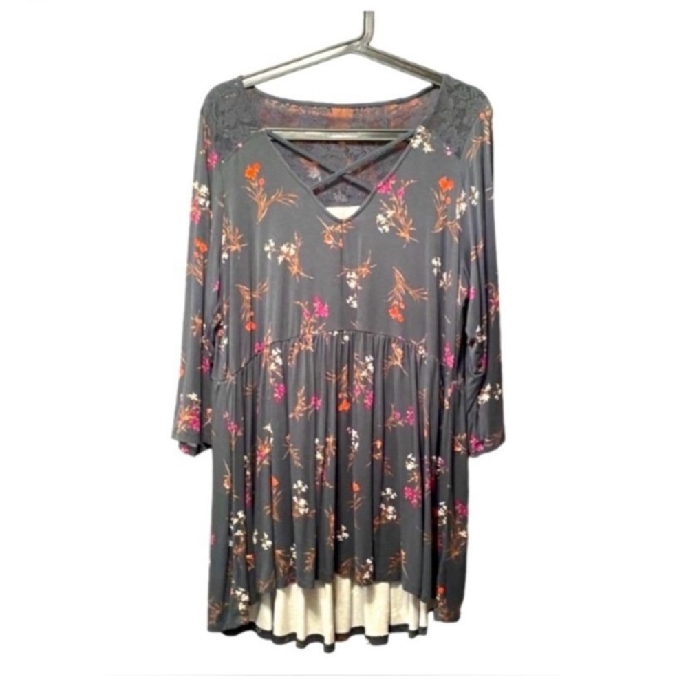 Torrid SuperSoft
Floral Babydoll Top